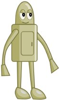 Drawing a robot character