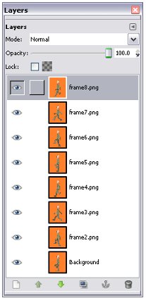 Animation in the Gimp