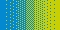 Blue and yellow dithering