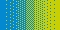 Blue and yellow dithering